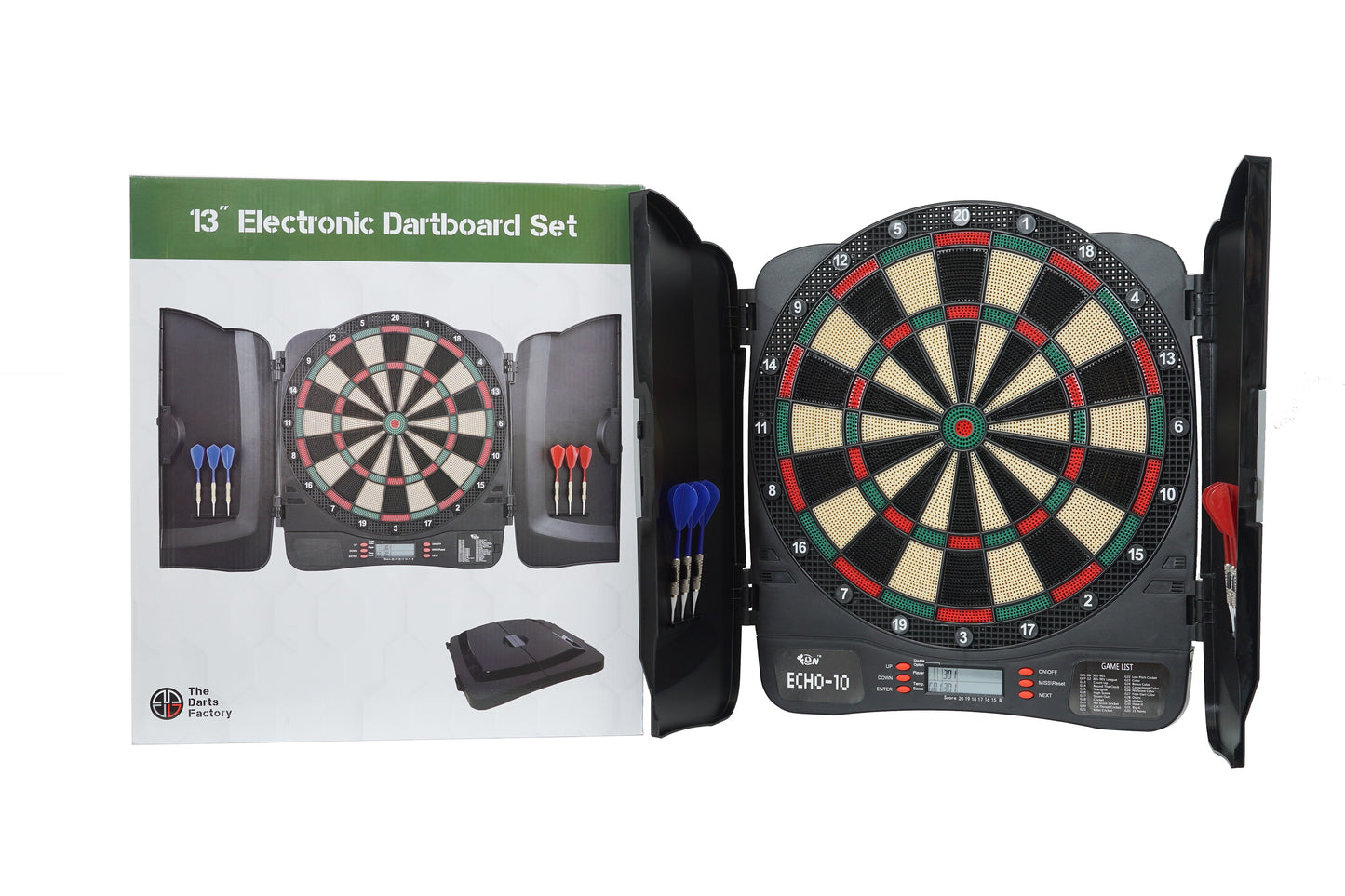13" Electronic Dartboard with Cover (13英吋電子飛鏢靶連蓋)