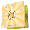 Gudetama Dartboard Cover